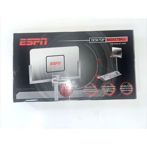 ESPN Desktop Basketball Game | New in Box | Mini Tabletop Sports Toy